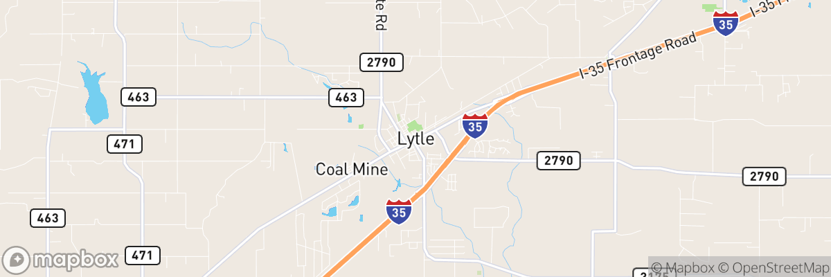 Lytle, Texas map