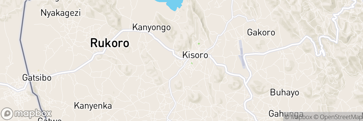 Kisoro, Western Region map