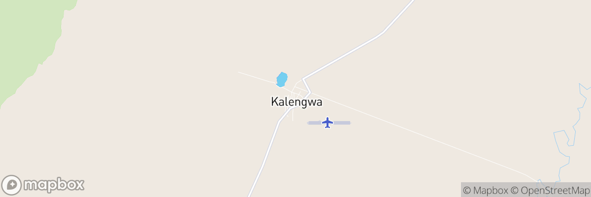 Kalengwa, North-Western Province map