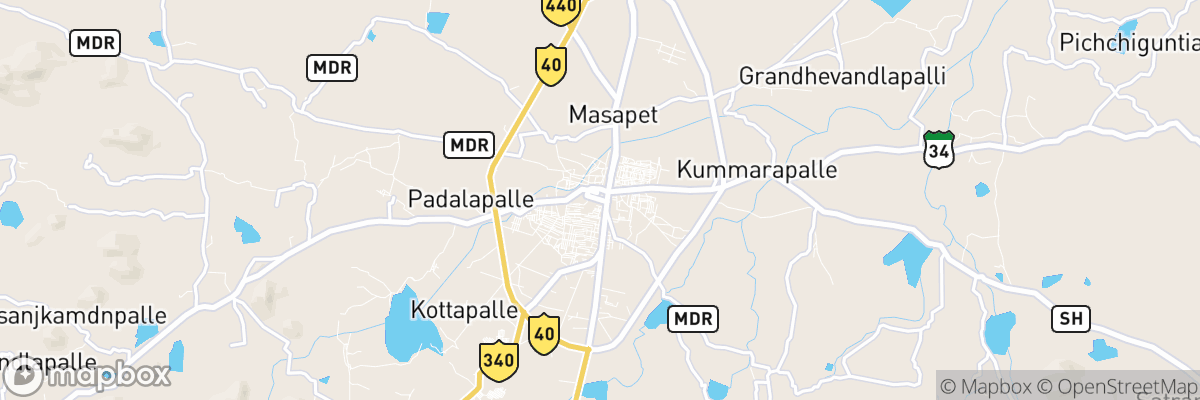 Rayachoti, Andhra Pradesh map