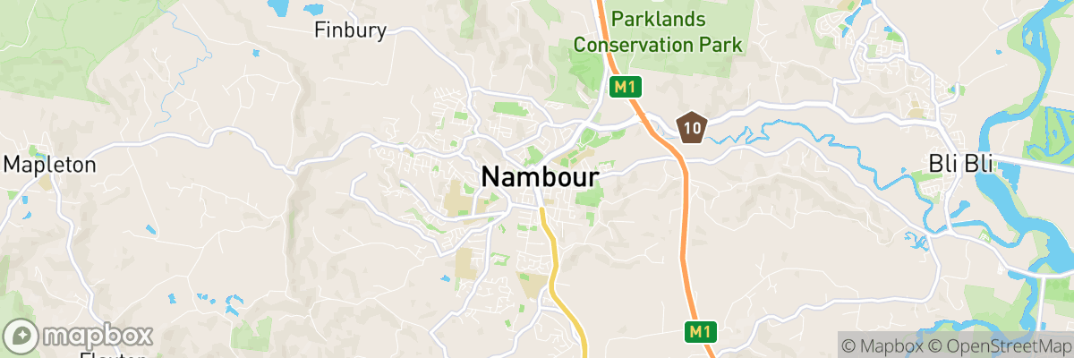 Nambour, Queensland map