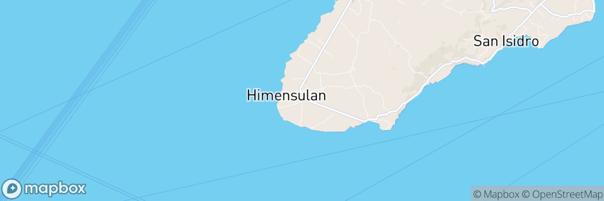 Himensulan, Central Visayas map