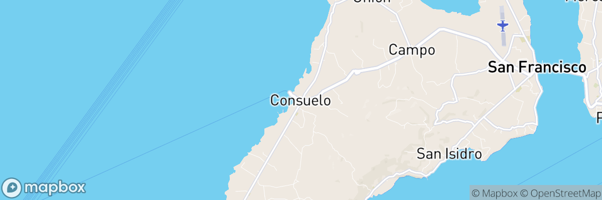 Consuelo, Central Visayas map