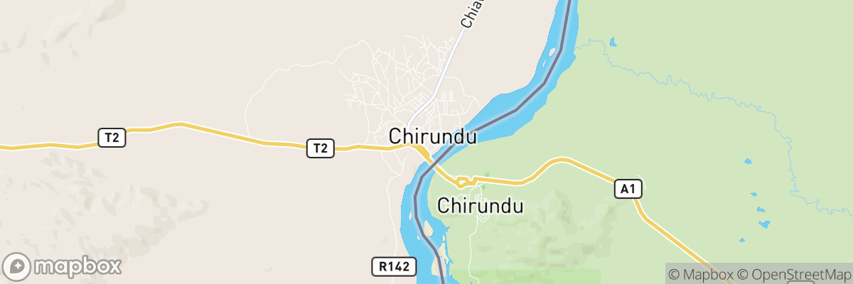 Chirundu, Mashonaland West Province map