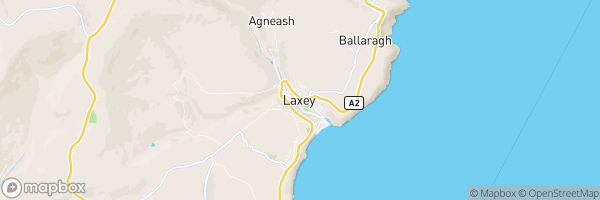 Laxey, Laxey map