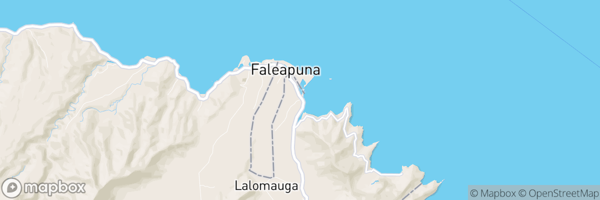 Falefa, Atua map