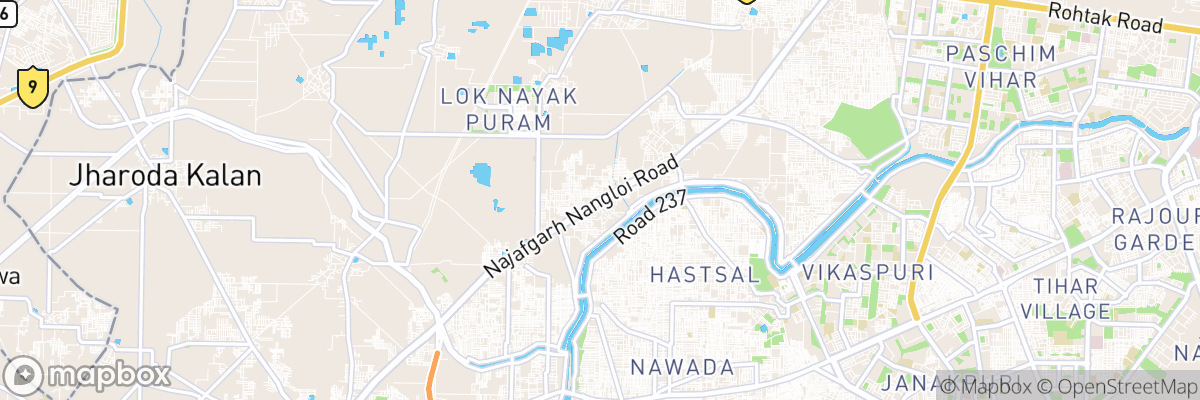 Tilang Pur Kotla, National Capital Territory of Delhi map