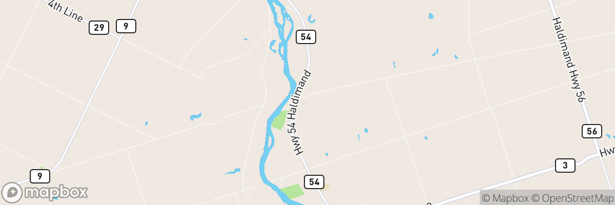 Haldimand County, Ontario map