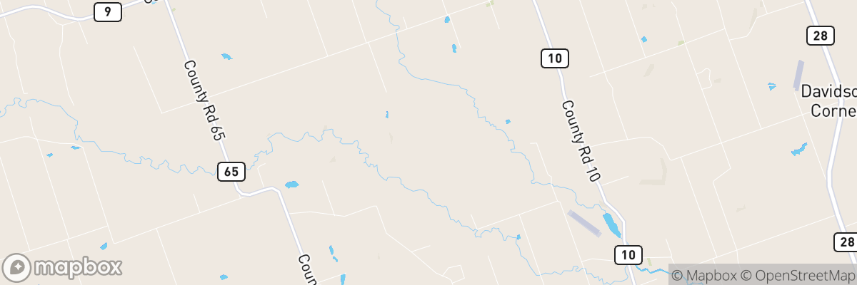 Port Hope, Ontario map