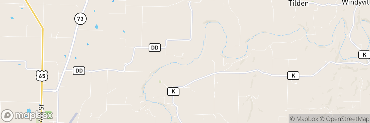 Dallas County, Missouri map