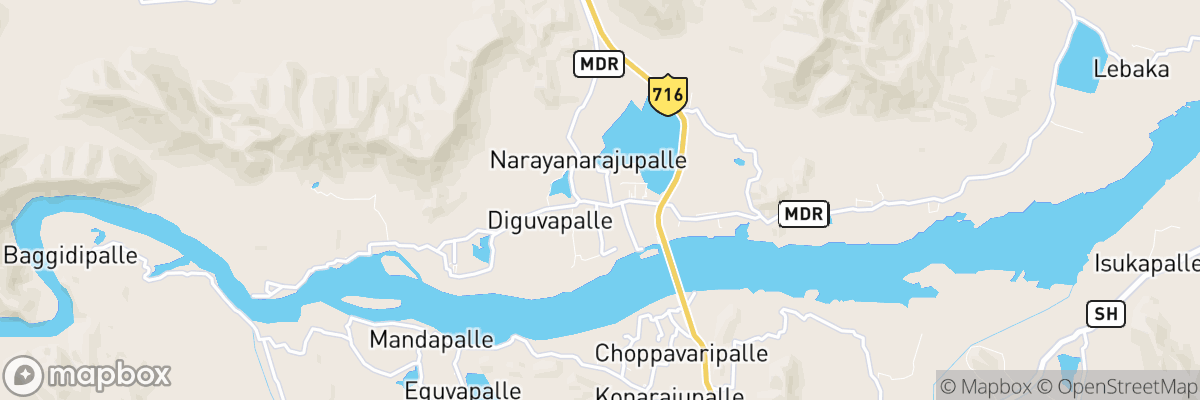 Nāgireddipalli, Andhra Pradesh map