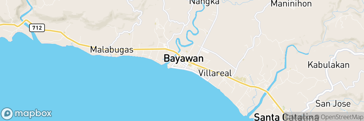 Bayawan, Central Visayas map