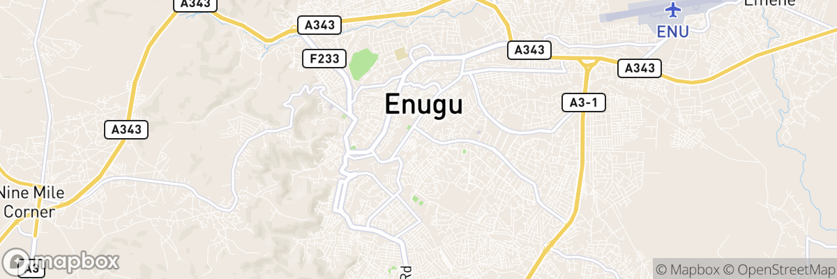 Enugu, Enugu State map