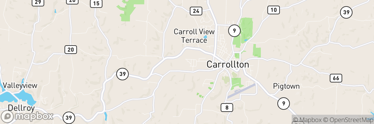 Dellroy & Carrollton Freecycle map