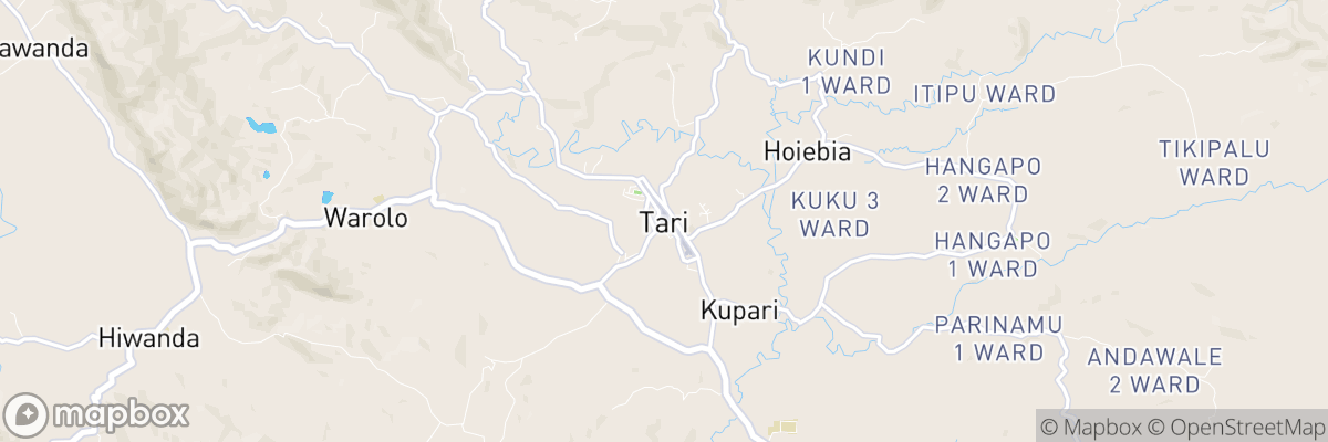 Tari, Hela map