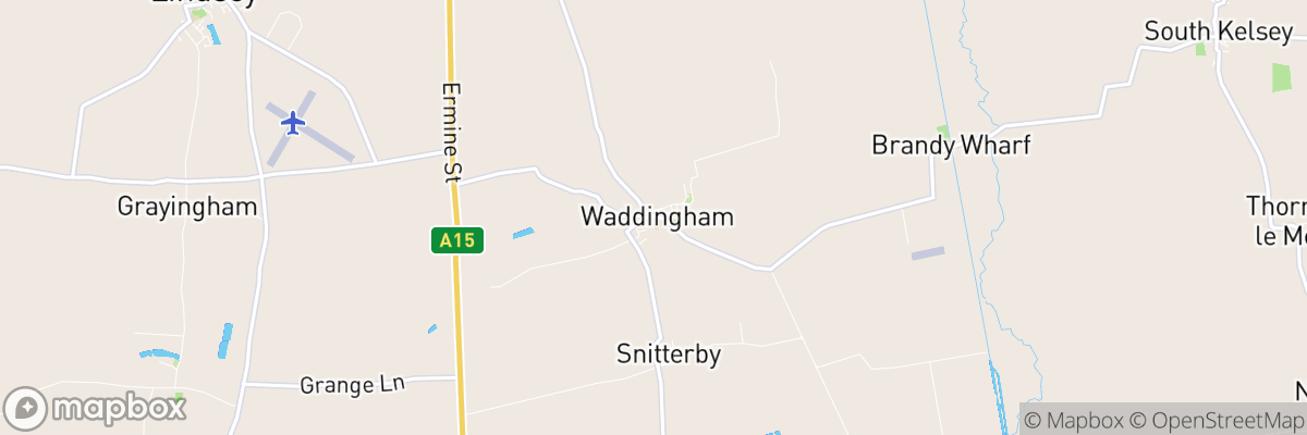 Waddingham, England map