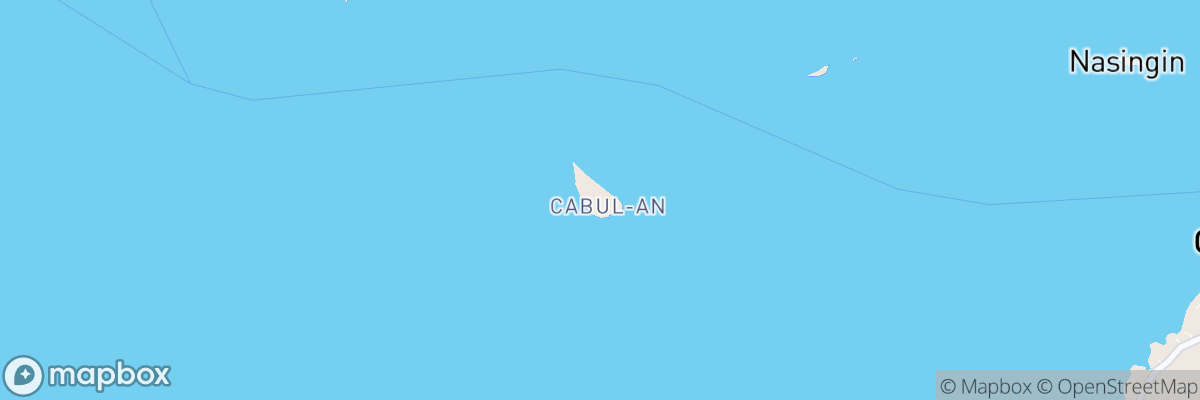 Cabul-an, Central Visayas map