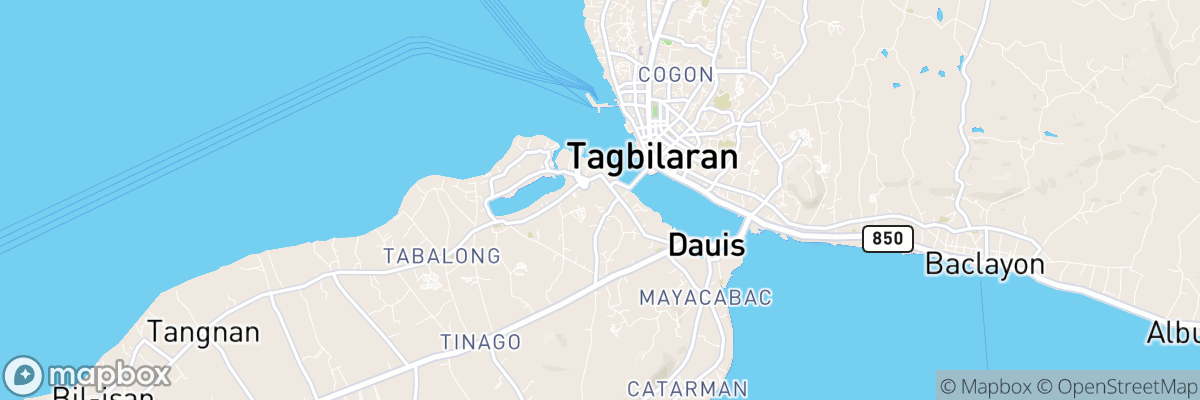 Totolan, Central Visayas map