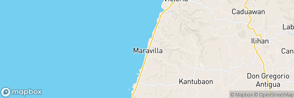 Maravilla, Central Visayas map