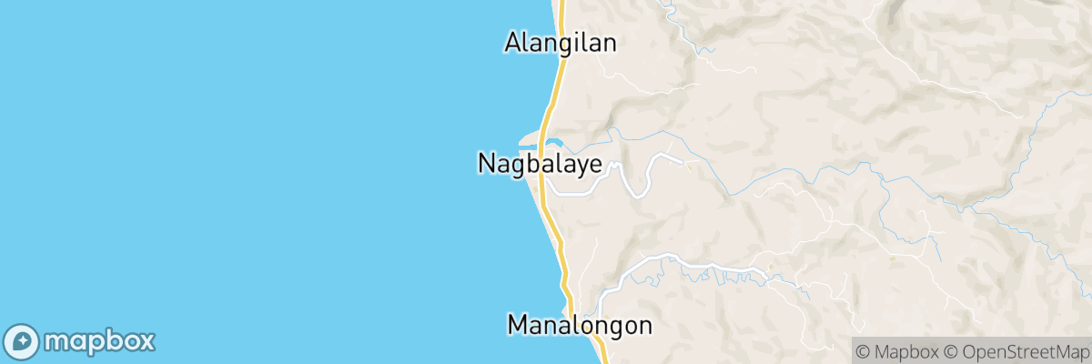 Nagbalaye, Central Visayas map