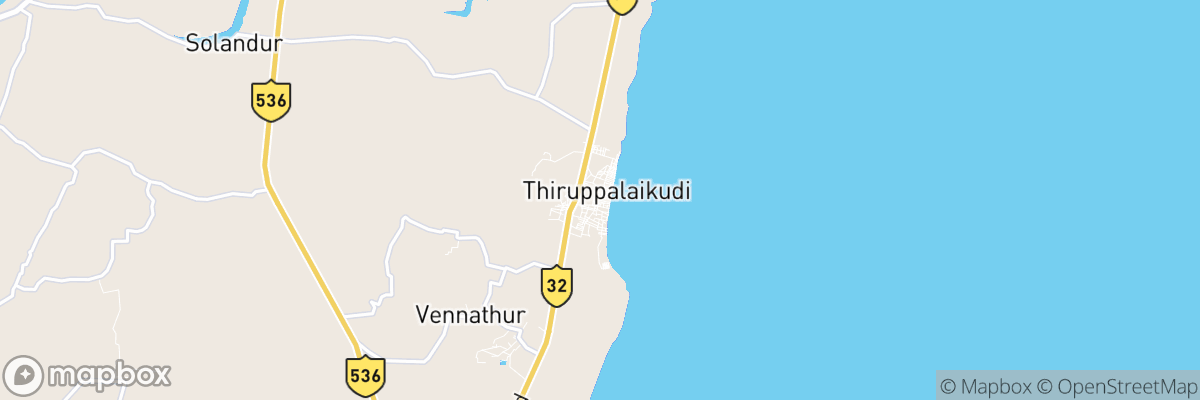 Tiruppālaikudi, Tamil Nādu map