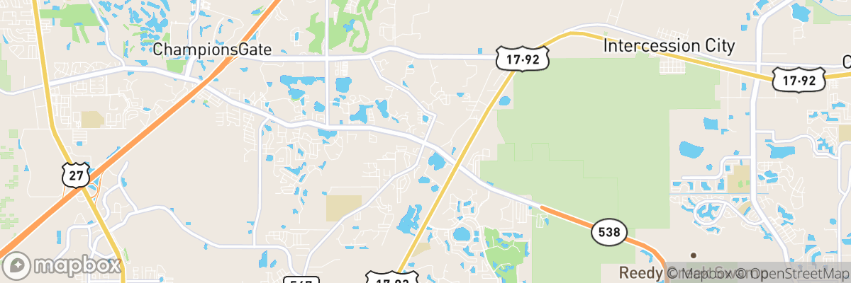 Loughman, Florida map