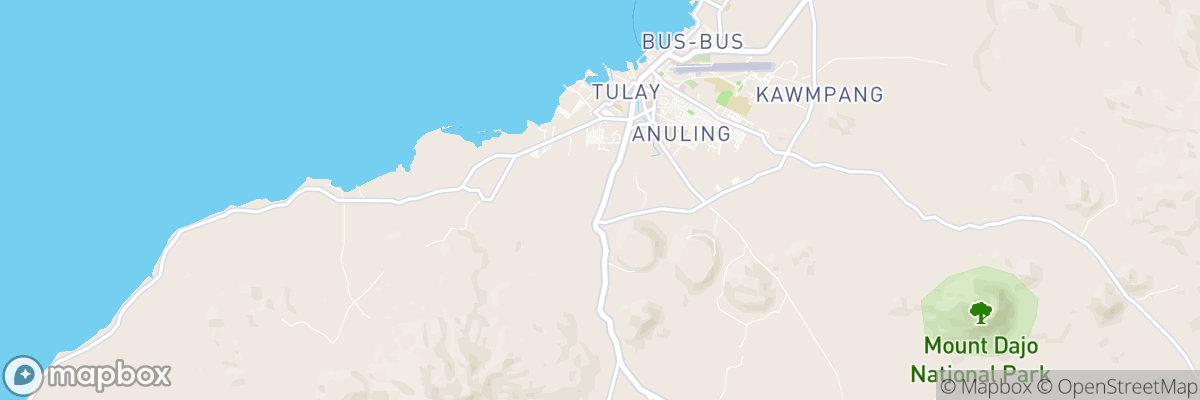 Kajatian, Autonomous Region in Muslim Mindanao map