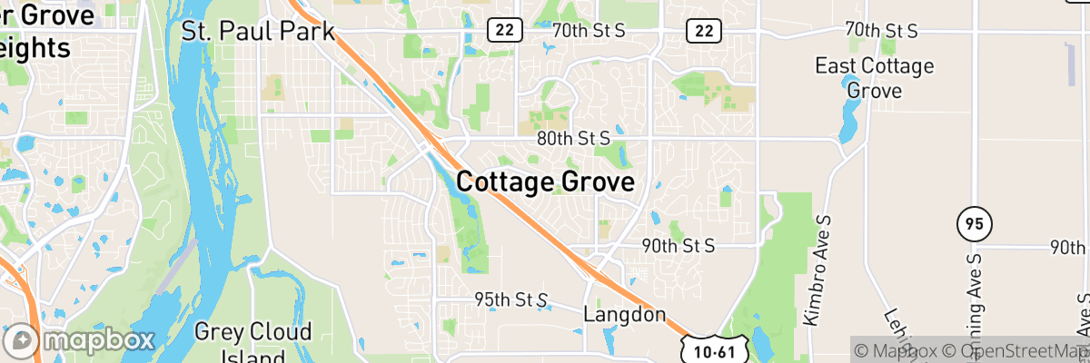 Cottage Grove, Minnesota map