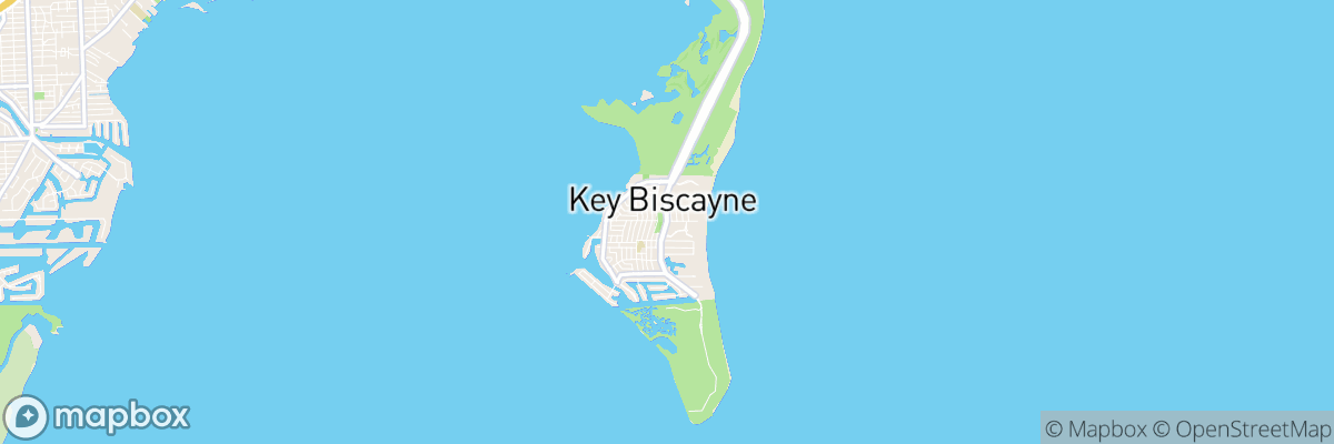 Key Biscayne, Florida map