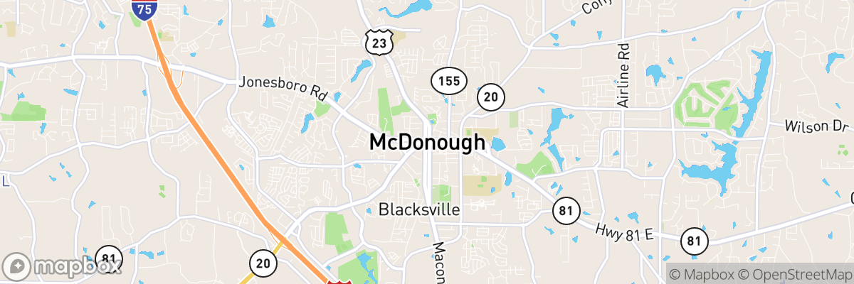 Mcdonough Freecycle map