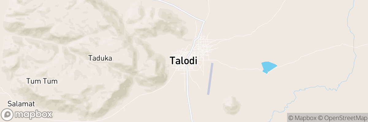 Talodi, South Kordofan map