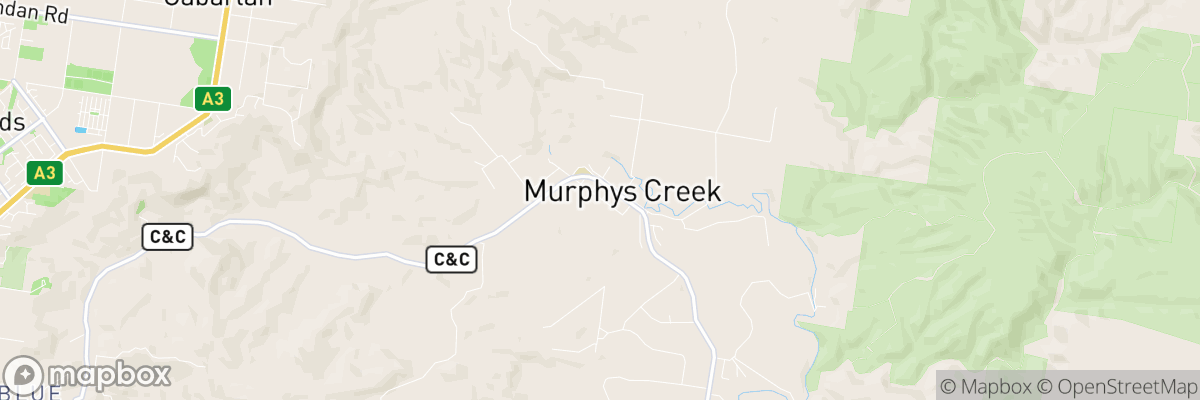 Murphys Creek, Queensland map