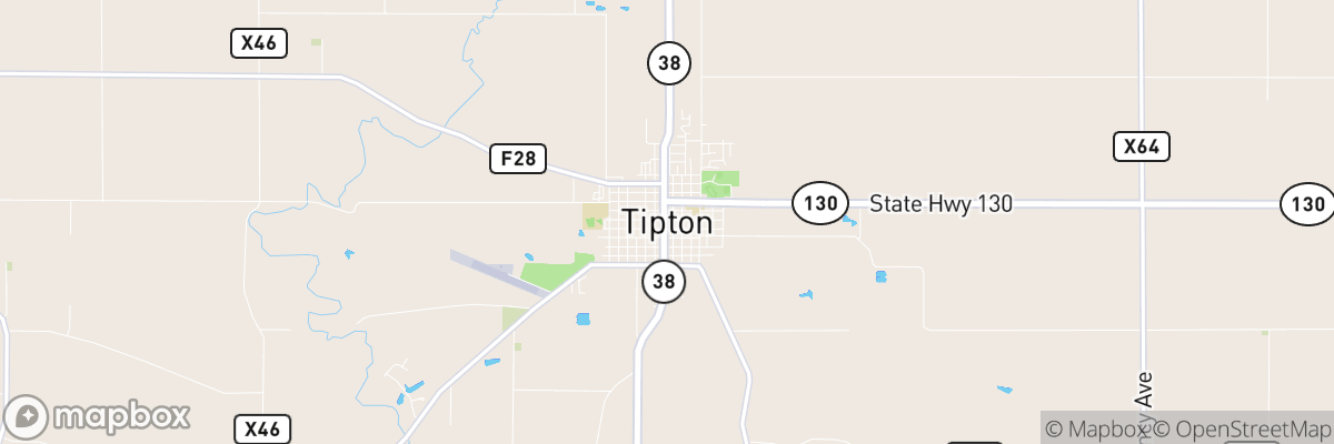 Tipton, Iowa map