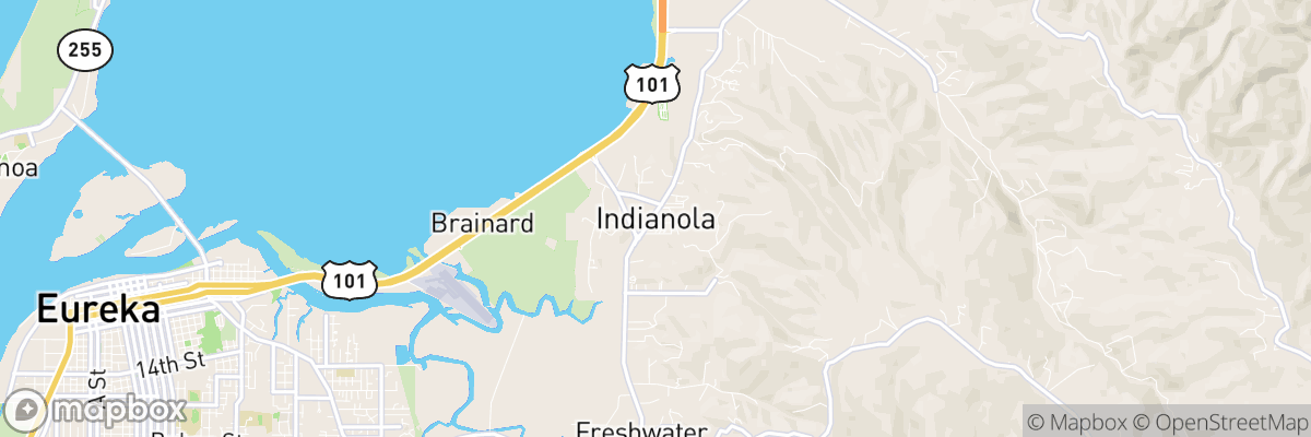 Indianola, California map