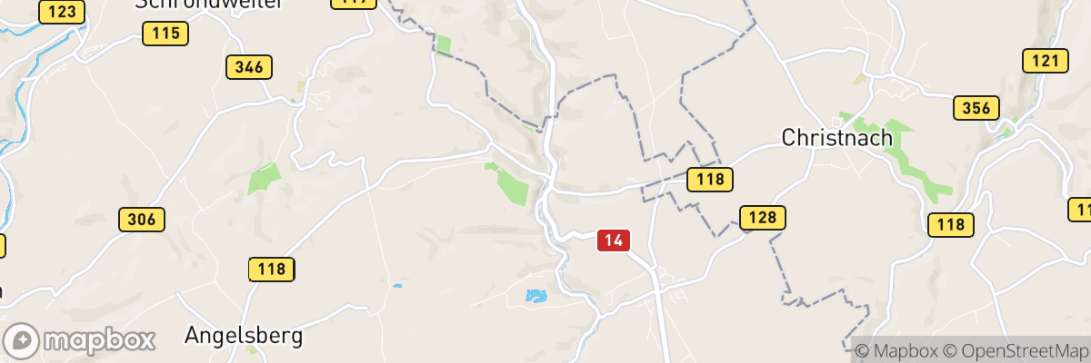 Larochette, Mersch map