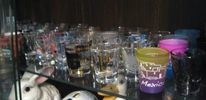 Photo of Shot glass display case (Near I-55 AND Route 30)