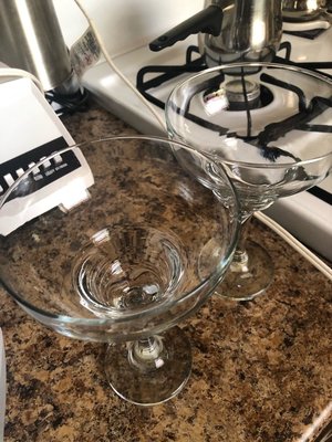 Photo of free 2 margarita glasses from HomeGoods (Bergen county)