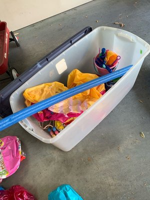 Photo of free Kids pool toys & winter sleds (Longhill/199)