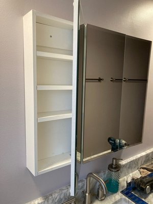 Photo of free Mirrored medicine cabinets (Near West)