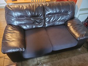 Photo of free Pair of Black Couches (Near the Walmart Supercenter)