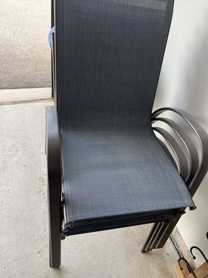 Photo of free Outdoor chairs (Lower Lawrenceville)