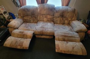 Photo of free Double End-Cliner Couch (Rendon)