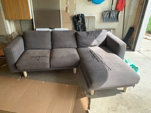 Photo of free IKEA couch (Foothill Green)