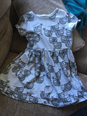 Photo of free Child’s sloth dress with hole (Farcet, Peterborough)