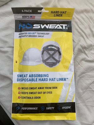 Photo of free NoSweat Hard Hat Liner (6 pack) (V6Z 1R3)