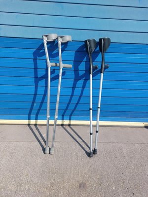 Photo of free Crutches x2 pairs (Bedwas CF83)