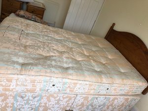 Photo of free Double divan bed and mattress (Langley. West Midlands.)