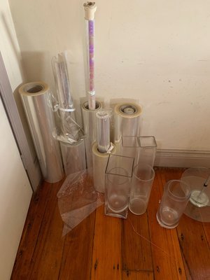 Photo of free Floristry cellophane glass vases (Annerley)