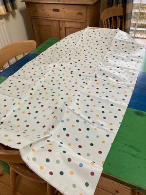 Photo of free Emma Bridgewater Tablecloth Fabric (Horsted Keynes RH17 7)
