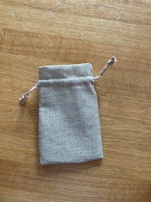 Photo of free Small hessian type bag (Huntingdon Rd & Storey's Way)